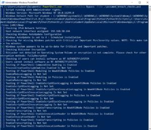 Chaps PowerShell Project